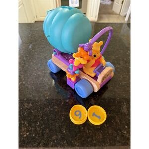 Winnie The Pooh Honey Pot Counting Truck READ Vintage 2000 Mattel Toy Sounds